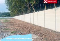 Hàng rào bê tông lắp ghép Long Thành – Đón sóng đầu tư, dựng rào tốc chiến chỉ từ 7 ngày!