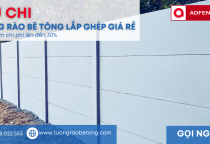 Hàng Rào Bê Tông Lắp Ghép Giá Rẻ Củ Chi – TP.HCM | ADFENCE Thi Công Chuẩn