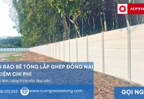 Hàng Rào Bê Tông Lắp Ghép Đồng Nai Giá Rẻ – ADFENCE | Tiết Kiệm & Bền Vững