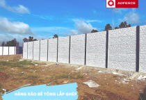Hàng rào bê tông lắp ghép Đồng Nai – Giải pháp dựng rào siêu tốc, tiết kiệm vượt trội!