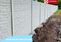 🏗️ Hàng Rào Bê Tông Đẹp – Xu Hướng 2025