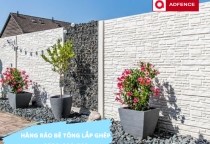 So Sánh Các Loại Mẫu Tường Rào Bê Tông Đẹp – Xu Hướng 2025
