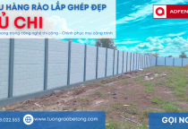 Mẫu Hàng Rào Bê Tông Lắp Ghép Đẹp Củ Chi – TP.HCM | ADFENCE