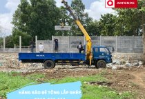 Hàng rào bê tông lắp ghép Tân Uyên – Giải pháp dựng rào siêu nhanh cho nhà xưởng, đất vườn