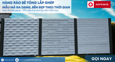 Hàng rào bê tông lắp ghép Bình Dương – Thi công nhanh, thẩm mỹ đỉnh cao | ADFENCE