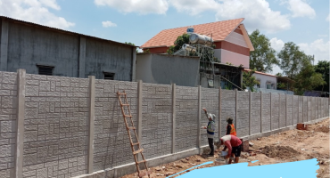 Đơn Vị Thi Công Hàng Rào Củ Chi | ADFENCE Thi Công Hàng Rào Bê Tông Lắp Ghép