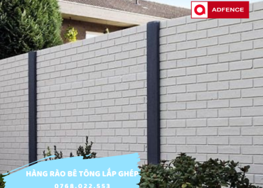 Hướng Dẫn Chọn Hàng Rào Bê Tông Đẹp & Giá Hợp Lý Nhất 2025