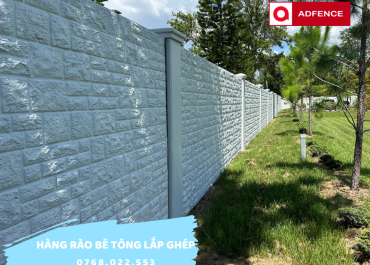 Hàng rào ADFENCE – Mẫu mã đẹp, thi công nhanh, bảo hành dài hạn