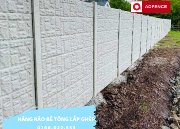 🏗️ Hàng Rào Bê Tông Đẹp – Xu Hướng 2025