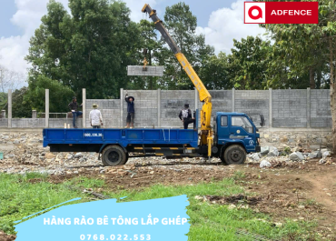 Báo Giá Tường Rào Bê Tông Lắp Ghép Mới Nhất 2025 – Thi Công Trọn Gói
