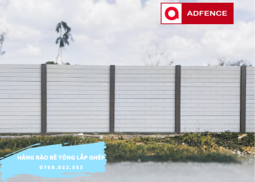 Tường Rào Bê Tông Lắp Ghép - Giải Pháp Hoàn Hảo, Tiết Kiệm Chi Phí
