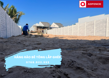 So Sánh Thi Công Tường Rào Bê Tông Lắp Ghép & Xây Gạch – Nên Chọn Loại Nào?