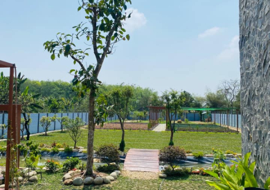 TƯỜNG RÀO 3D VÂN SÓNG - BIỆT THỰ TRẢNG BÀNG