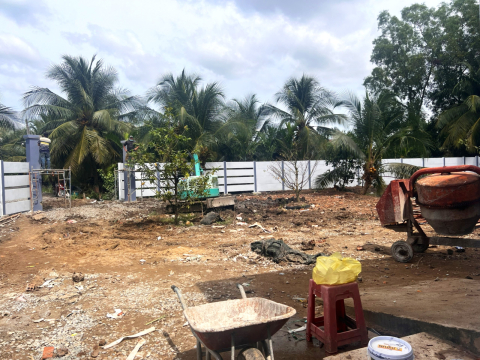 THI CÔNG TƯỜNG RÀO LẮP GHÉP NHÀ VƯỜN TIỀN GIANG