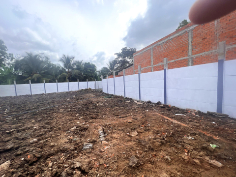 THI CÔNG TƯỜNG RÀO LẮP GHÉP NHÀ VƯỜN TIỀN GIANG