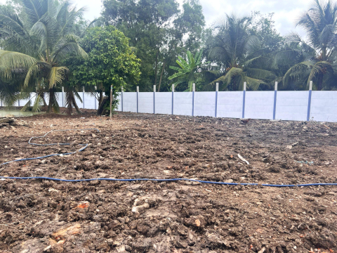 THI CÔNG TƯỜNG RÀO LẮP GHÉP NHÀ VƯỜN TIỀN GIANG